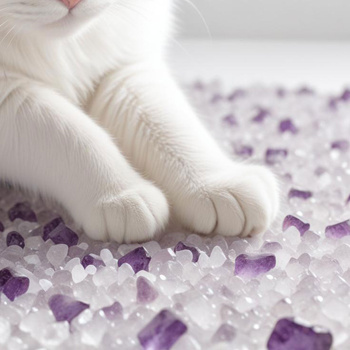 Mersjo  silica cat litter Lavender 3.8L