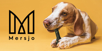 MERSJO quail chewing bone for dogs 13.5 cm - fresh breath
