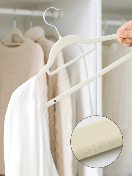 Zestaw wieszaków welurowych 20 szt.