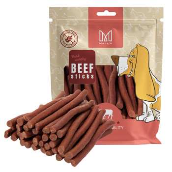 Dog treat - Mersjo soft beef sticks 500g