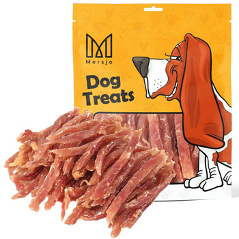 Dog treat - Mersjo soft duck strips 500g