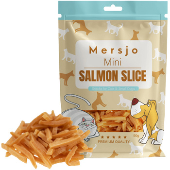 Cat treat - Mini salmon slices 50g