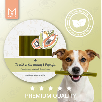 Mersjo Dental Sticks – Beef with Brown Algae and Green Tea Extract 28 pcs