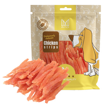 Dog treat - Mersjo soft chicken strips 500g