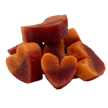 Heart Duo Dog & Cat Treats – Beef with Carrot Mersjo 50g