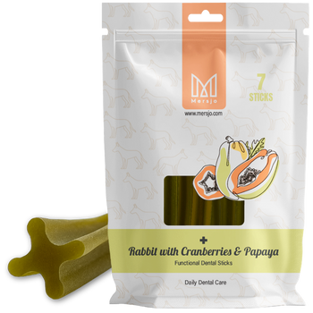 Mersjo Dental Sticks – Beef with Brown Algae and Green Tea Extract 28 pcs