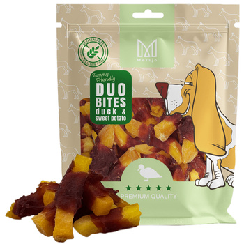 Duo Flavours Dog Treats – Duck with Sweet Potato Mersjo 200g