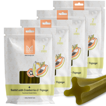 Mersjo Dental Sticks – Beef with Brown Algae and Green Tea Extract 28 pcs