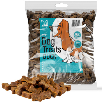 Dog training treat - duck 85% meat 500g