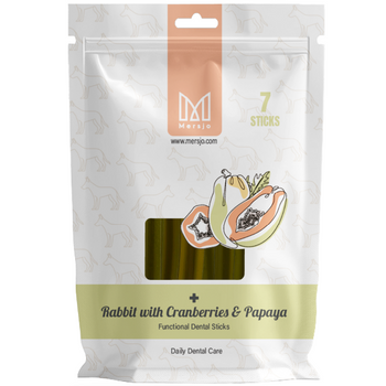 Mersjo Dental Sticks – Beef with Brown Algae and Green Tea Extract 28 pcs