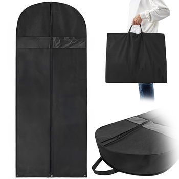 Pokrowiec na ubrania, odzież Baggi Long150x60x15 cm 1 szt. czarny
