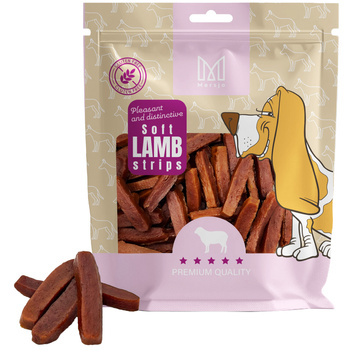 Dog treat - Mersjo soft lamb strips 200g