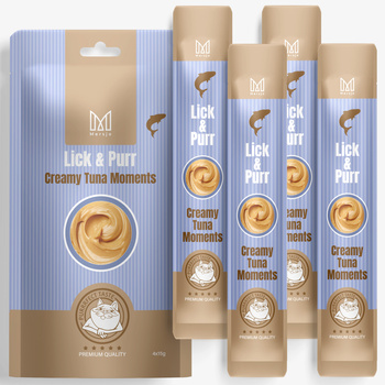 Lick & Purr Cat Treats – Creamy Tuna Moments Mersjo 60g