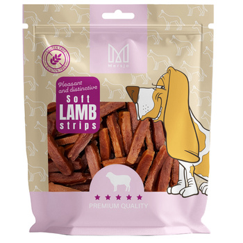 Dog treat - Mersjo soft lamb strips 200g