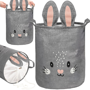 Pojemnik, kosz, worek na pranie i zabawki ze ściągaczem 43L Susie