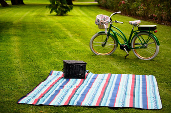 Koc piknikowy, plażowy - mata kempingowa PANAMA 200x200 cm