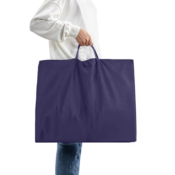 Granatowy Pokrowiec Ochronny na Odzież Baggi Long 150x60x15 cm - SEVERNO Home