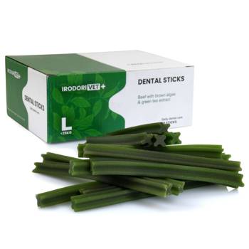 Przekąska stomatologiczna dla psów Irodori Vet Dental Sticks L (od 25kg) 28szt.